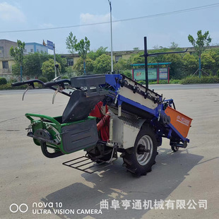 籽粒回收玉米收获机 手扶式山地玉米收割机 柴油苞米收割机