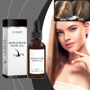 OUHOE Marjoram Dense Hair Oil, nourishing for dry and frizzy