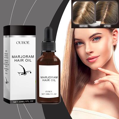 OUHOE Marjoram Dense Hair Oil, nourishing for dry and frizzy