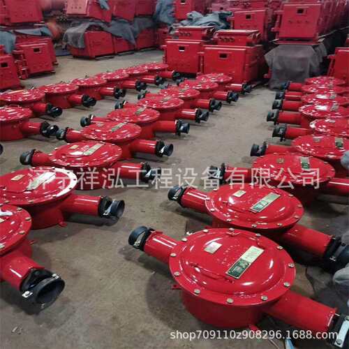 煤矿用隔型压6电缆接线盒BHG1-30XH/10-2G铠爆压装橡套电缆盒