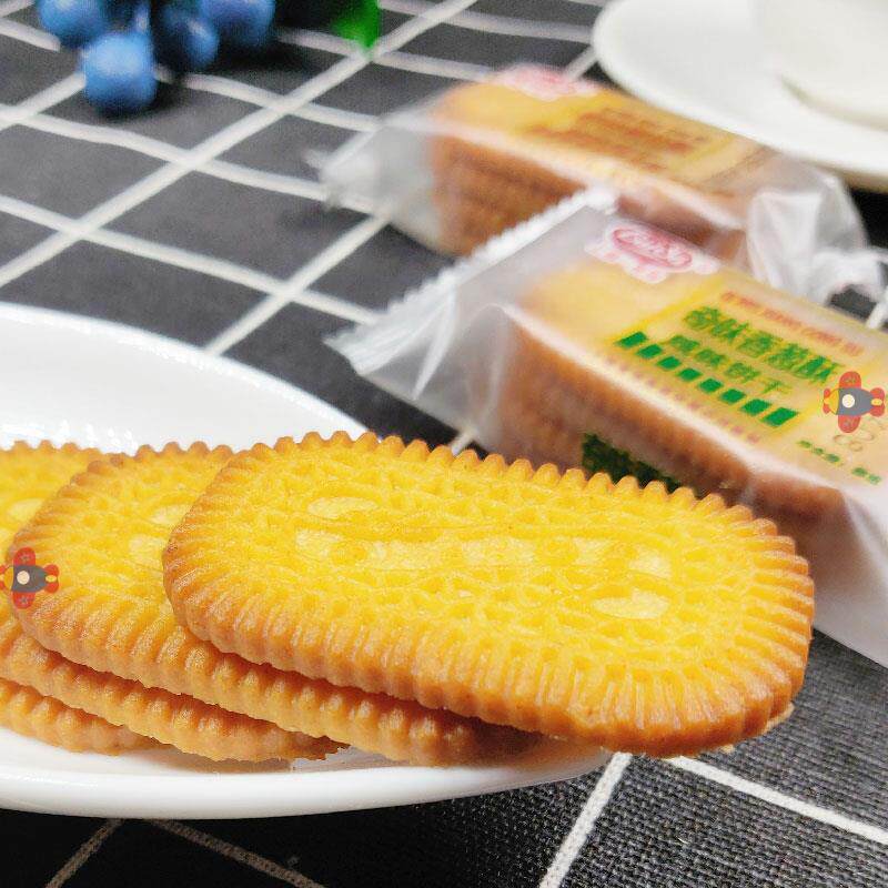 上海莱莎奇味香葱油椒盐咸酥性苏打饼干散装早餐休闲网红零食整箱