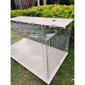 基础笼力箱鸡笼仓鼠熊饲养透明金丝批发大80笼笼子宠物亚克