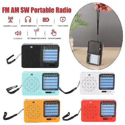 Portable Radio FM AM SW Radio Battery Operated Radio Gifts