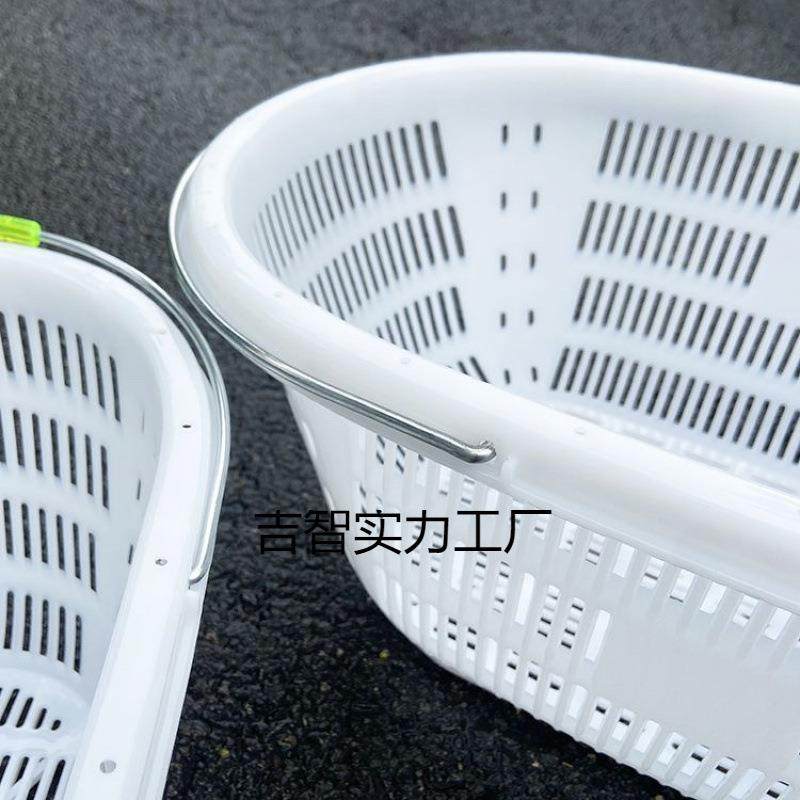 #3塑料大篮吉智8881子10斤斤15斤200斤白装草莓采摘筐水果筐色大