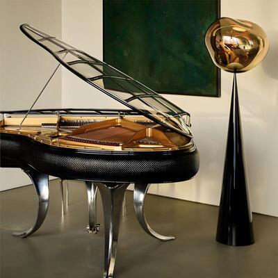 北欧客厅沙发旁 MELT 熔岩落地灯设计师款高级感装饰氛围立式灯