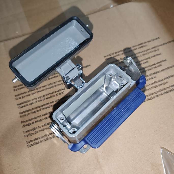 WAIN连接器H16A-SF-1L/SC-MCV-M20M25PG16PG21高底座带金属盖唯恩