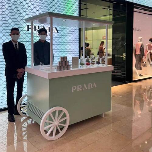 铁艺花车售卖车移动小吃车地摊车餐车摊位车促销车户外推车展示车