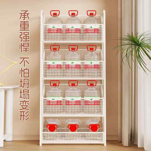 书架一体靠墙可移动书本收架23247521桌边多层落地推置书柜物架带