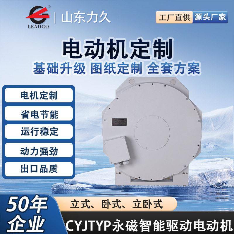 山东力久CYJTYP大扭矩智能驱动永磁同步电机效静音源头工厂