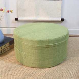 加厚方形坐墩飘可拆洗客厅地板茶几窗卧室打坐榻榻米坐垫日式 蒲团