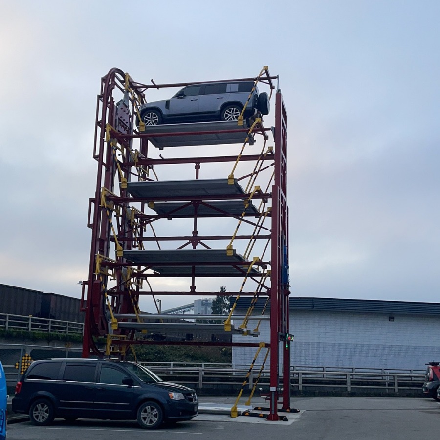 垂直循环式停车系统 智能立体车库 地下停车设备停车位停车场