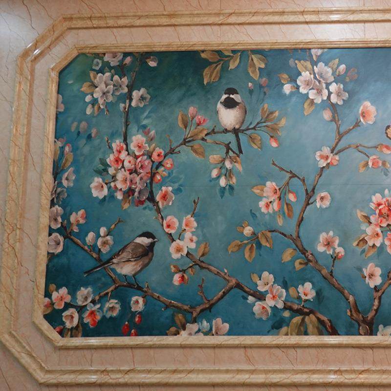 立体平面客厅电视背景墙纸壁画大型壁画背景墙沙发壁纸墙面装饰