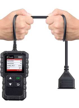 creader/ 码元 卡全功能x431海外  ii读征launchcr3001 英文版obd