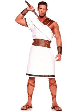 Ancient Greek Roman Gladiator Costume Adult Men Halloween