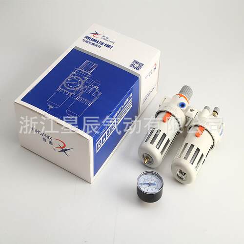 气动B处联FC3000-03气动理二件调压阀油水分离器气源原件
