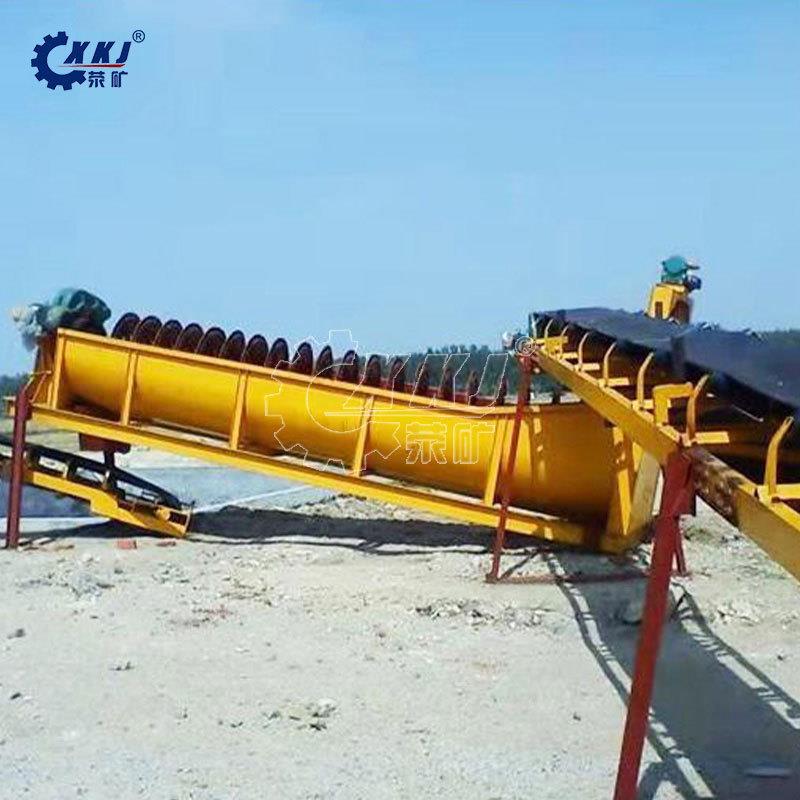 螺矿旋洗砂机XS1254厂家格大型洗砂中厂设备选厂砂石价分级设备供