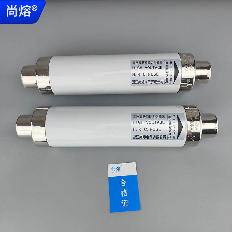 高压保险熔断管XRNT-10KV/50A63A80高分断能力限流箱变熔断器专用