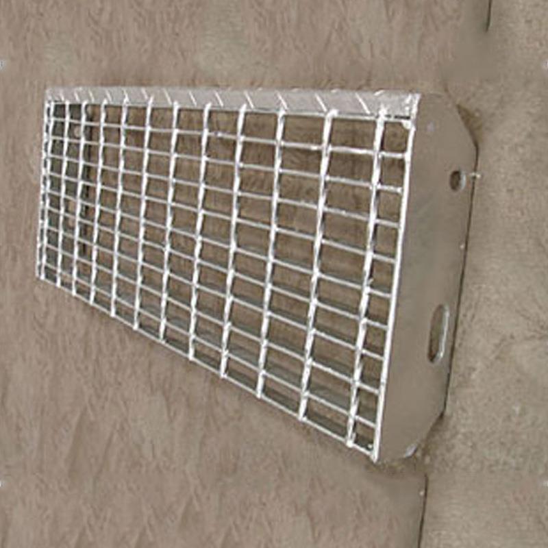 板踏接步板热踏镀锌钢11674格防滑齿形步板网插式异型楼梯踏步钢