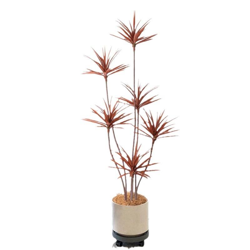 假绿植龙血树轻奢仿真植物高端室内客厅装饰落地摆件大型仿生花树