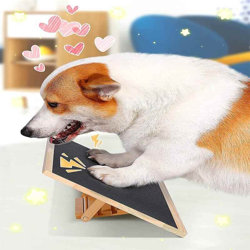 宠物狗狗刮板木质狗爪刮板修剪指甲木制宠物磨爪板