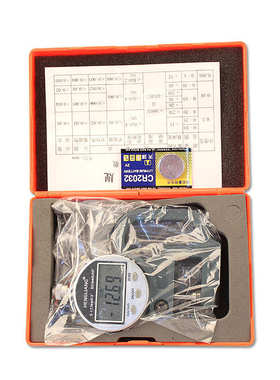 盛测数显百分测厚规测厚仪厚度计0-10X30mm纸张薄膜布料皮革板材