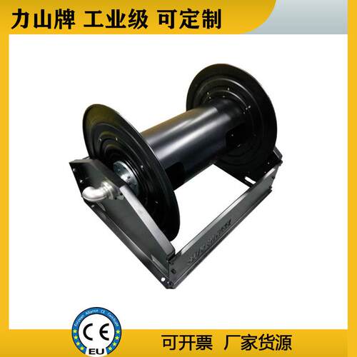 电动高压卷管器100米全自动排管器工业软管卷盘厂家力山牌非标