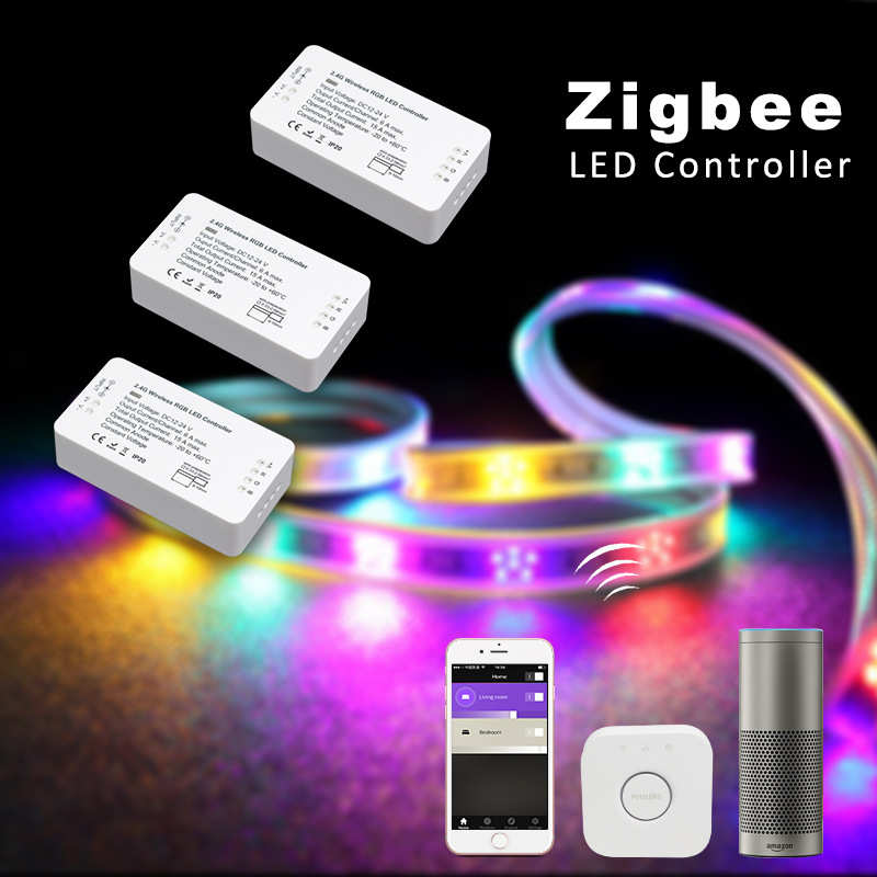 RGB+CCT RGB 色温 单色灯带 ZIGBEE ZLL灯带控制器 ECOH