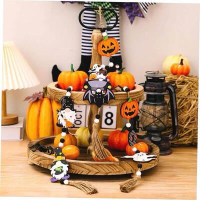 Halloween party decoration witch pumpkin bat hanging万圣节