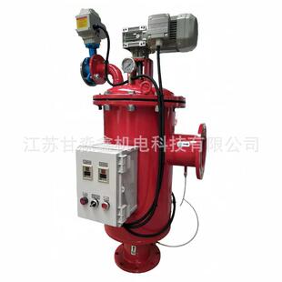 全自动自清洗刷式过滤器钢厂喷淋冷却循环水过滤反冲洗吸吮滤水器