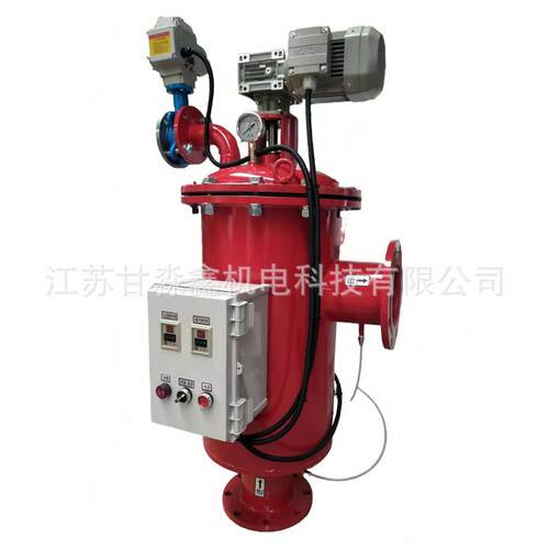 全自动自清洗刷式过滤器钢厂喷淋冷却循环水过滤反冲洗吸吮滤水器