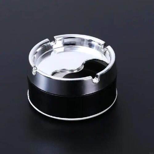 85AC PP+Stainless Steel Ashtray Round Windproof Ashtrays