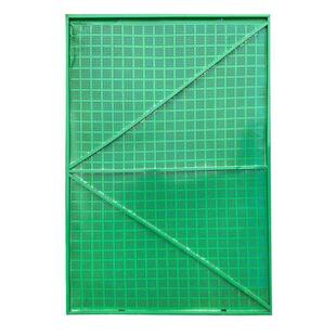 建筑爬架网工地防坠落安全防护铝制冲孔网片脚手架施工外架钢板网