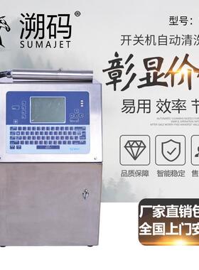 溯码W600全自动喷码机喷墨打印生产日期打码小字符喷码机