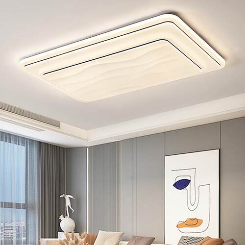 led客厅灯2025新款网红卧室灯书房灯全光谱护眼吸顶灯极简大厅灯