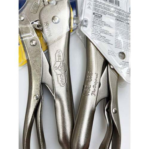 VISE-GRIP握手牌进大力钳10寸754进口方口圆嘴多功能夹紧钳子10WR