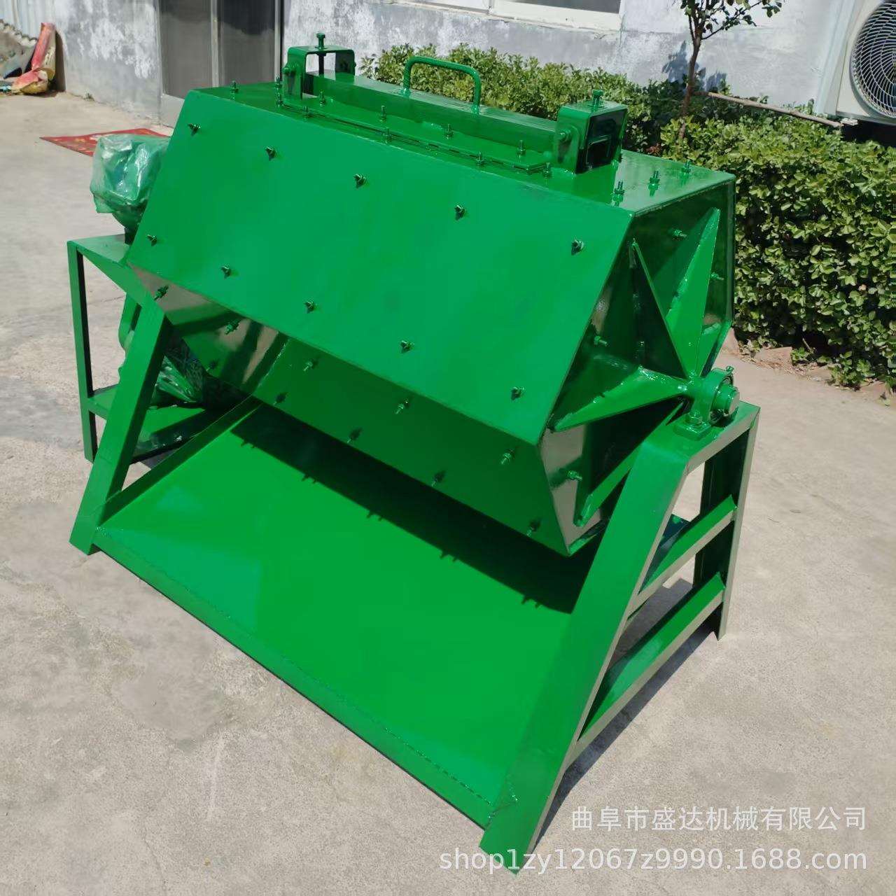 木制品去毛刺滚筒抛光机五金配件研磨机 大型冲压铸件振动研磨机图片