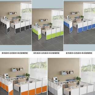 办公室移动屏风公司工厂车间房间折叠推拉高隔断墙玻璃隔离挡板墙