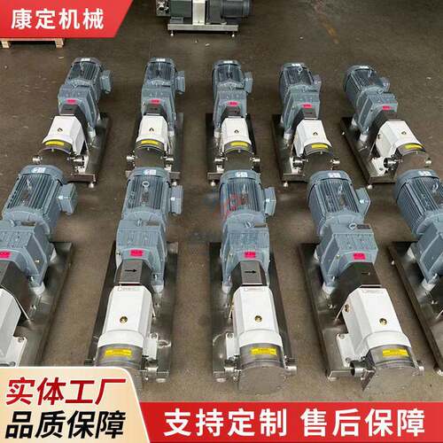 工业转子泵凸轮式粘度转子泵循环双工业卧式转子泵厂家供应