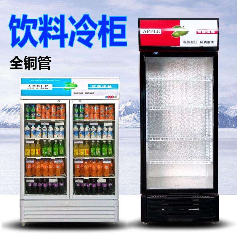 冰柜冷藏展示柜超市冰箱饮料柜立式商用啤酒单双门保鲜柜立式冰柜