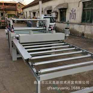 自动推板PVC发泡木饰面贴面机智能接板码垛设备