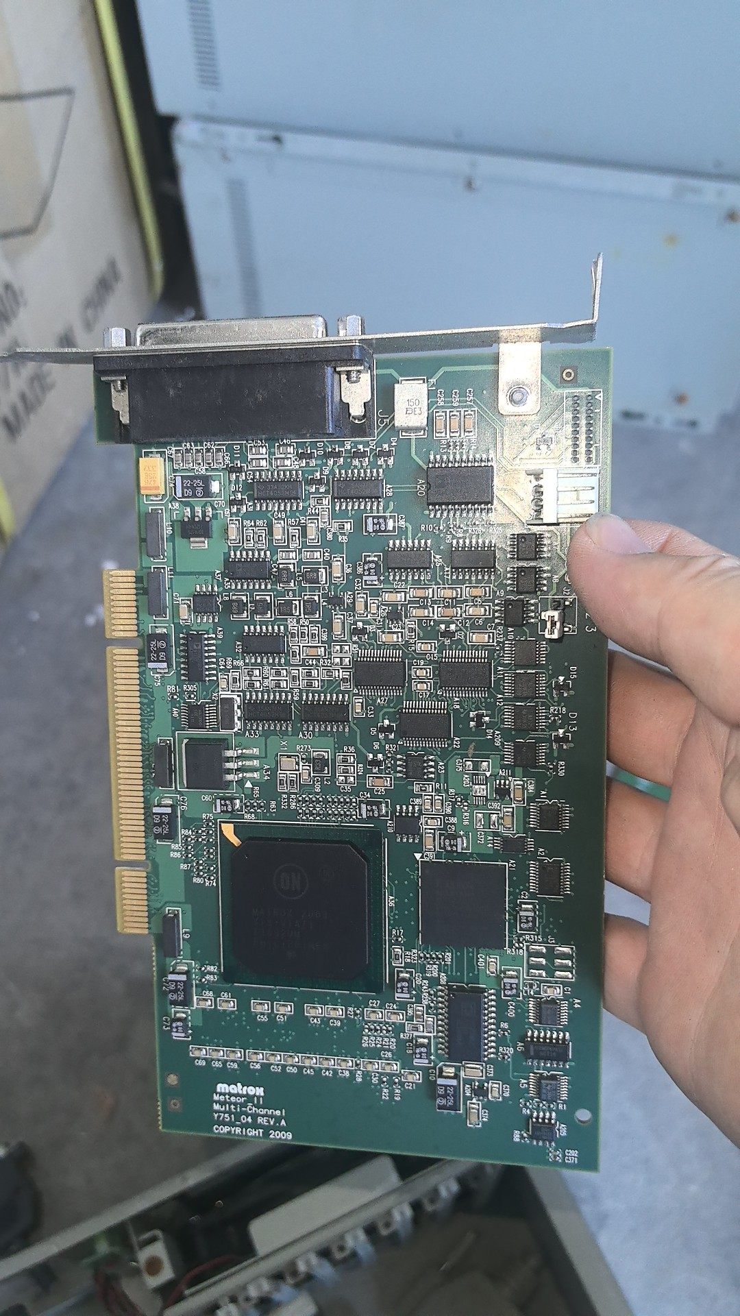 迈创MATROX METEOR2-MC/4图像采集卡，型号Y