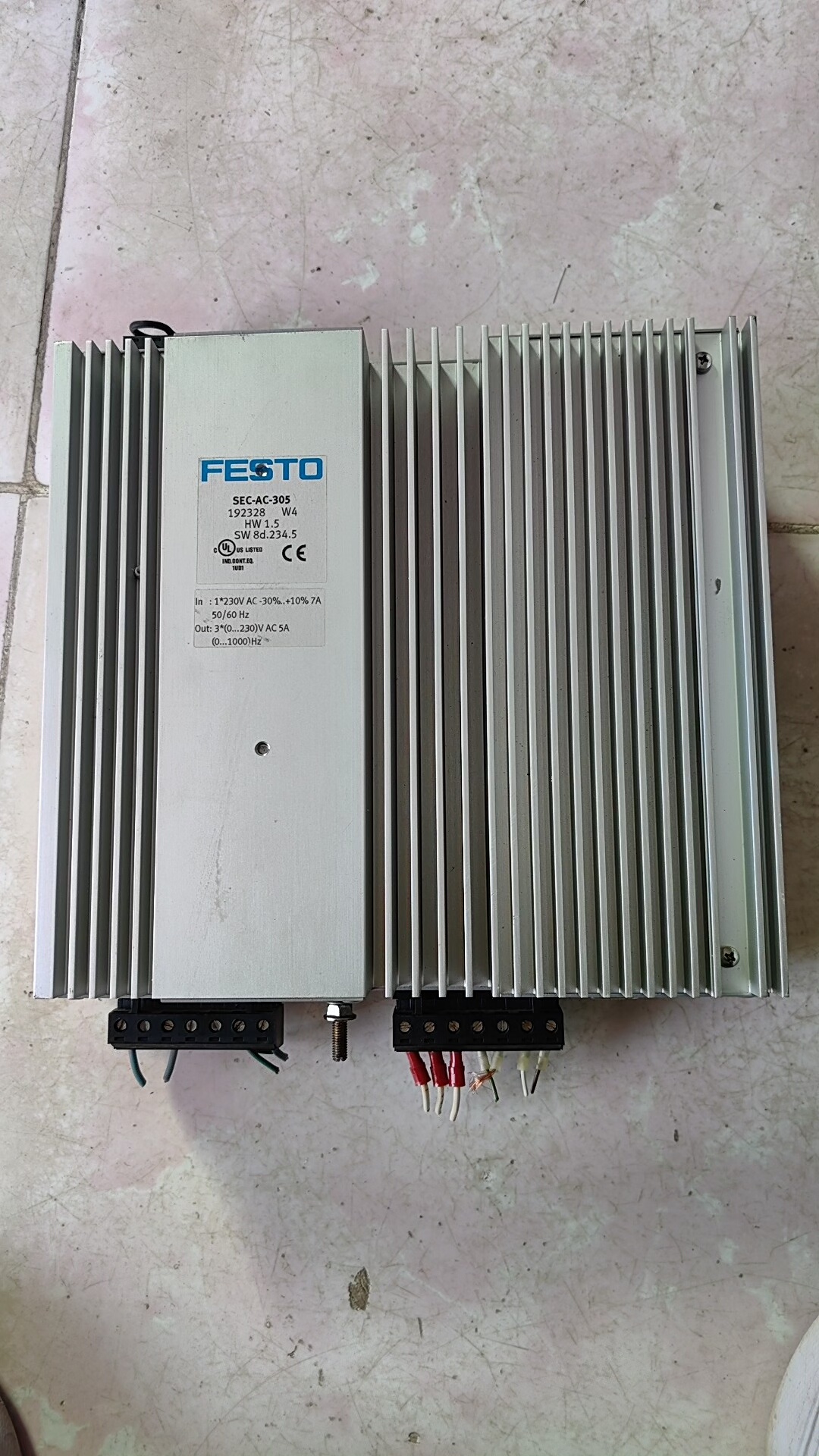 二手费斯托，SEC-AC-305，1.5HW气动伺服驱动器，