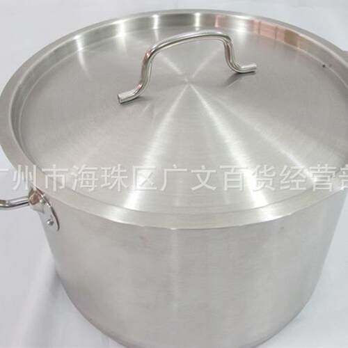 04款 复合底汤锅/复合底汤煲/加厚底汤煲/双层底不锈钢矮汤锅