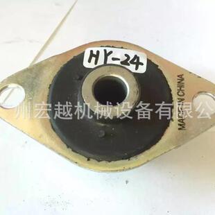 2635A052减震胶橡胶配机件压GVU厂路机脚乌胶龟胶