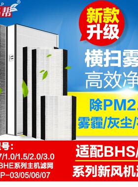 适配布朗新风系统滤网BHS BE0.7/1.0/1.5/2.0/3.0/4.0系列过滤芯