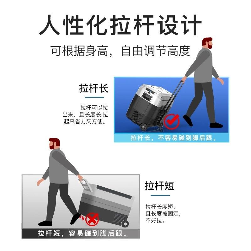 户外露营小冰箱压缩机速冻车载冰箱12V24V移动制冷货车冰箱车用