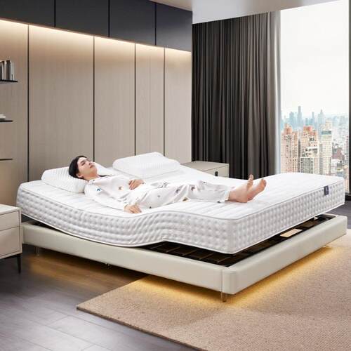 酒店工程月子中心工程智能床垫 睡眠监测电动床零压力智能床