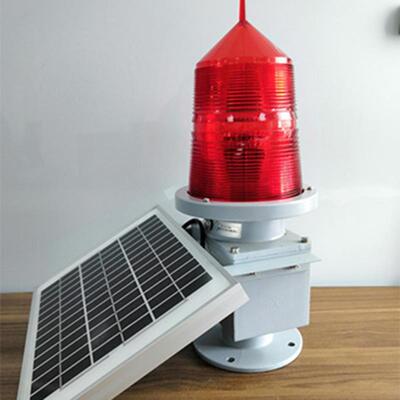 高楼信号塔防撞警示灯中光强导航灯155太阳能 航空障碍灯安全航行