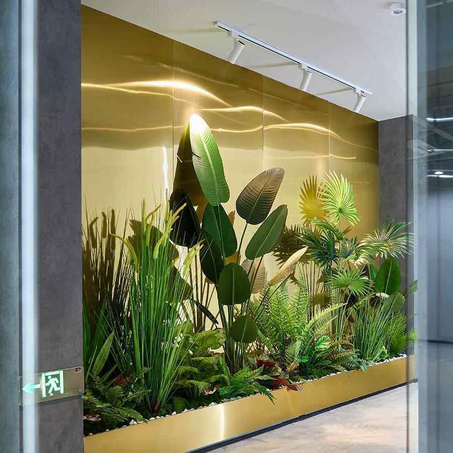 仿真树室内装饰商场办公室大型景观植物盆栽摆件布置仿真绿植造景
