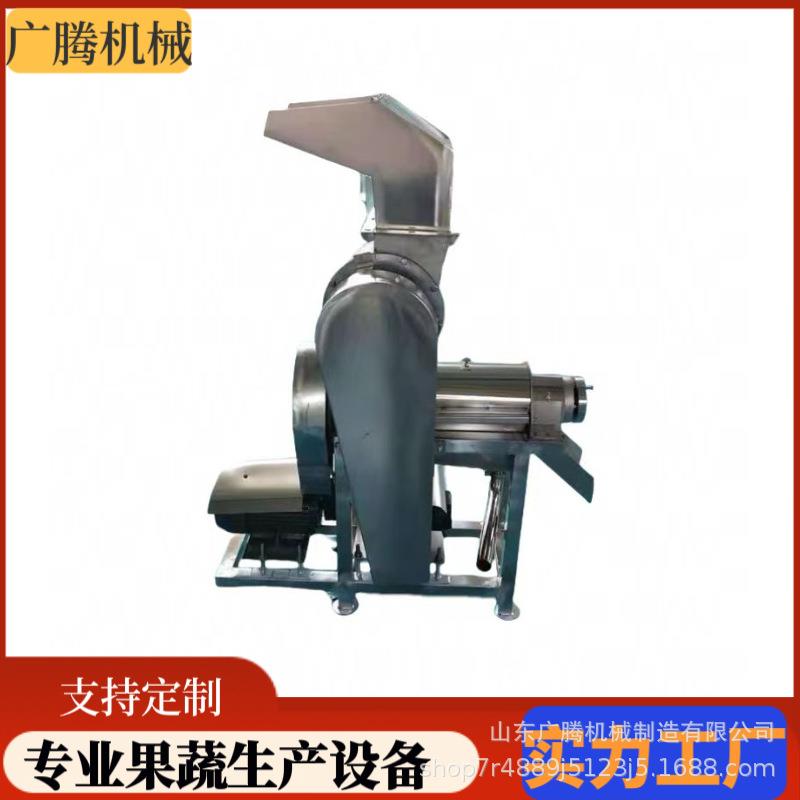 大型水果葡萄榨汁机械全自动杨梅桑葚挤压榨汁机果汁压榨机